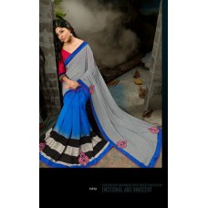 Printed Georgette Designer Saree